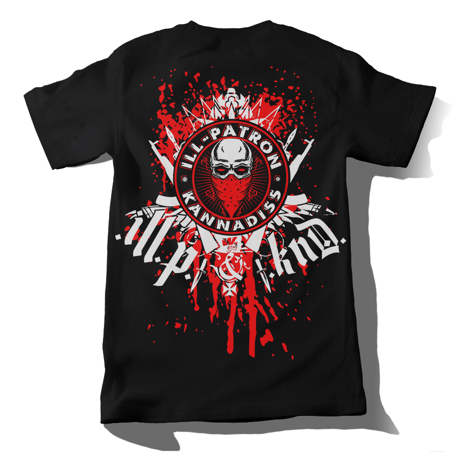 ILL Patron&Kannadiss SKULL&BLOOD Shirt